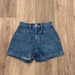 Madewell Denim Emmett Short: Patch Pocket Edition